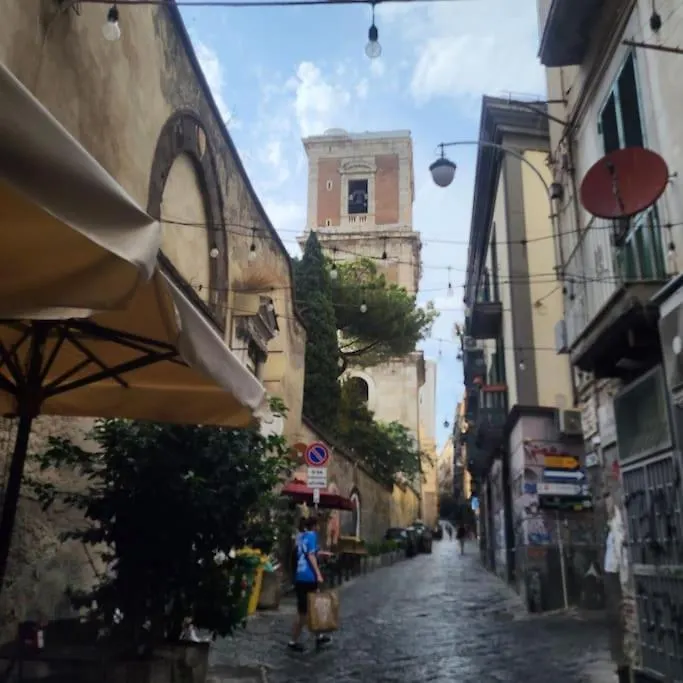 Santa Chiara Attic , 4 Floor No Elevator Διαμέρισμα Νάπολη